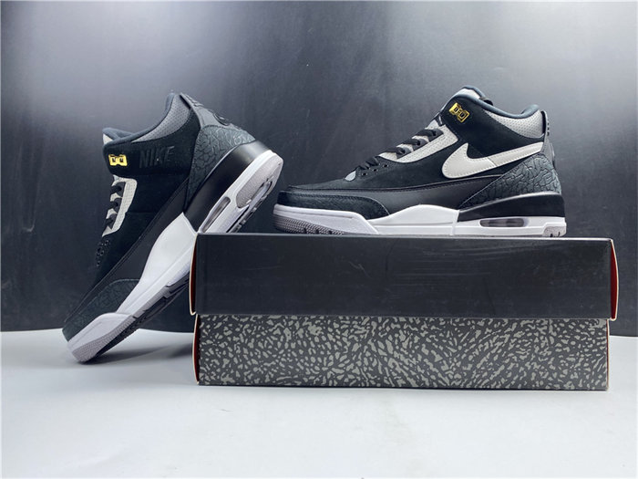 Jordan3 Tinker Black Cement Gold CK 4348-007