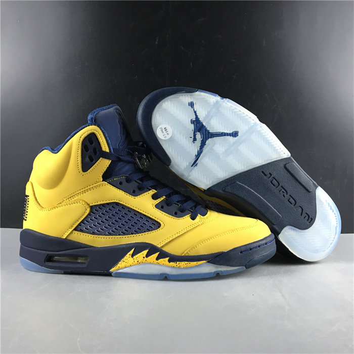 Jordan5 Retro Michigan CQ9541-704