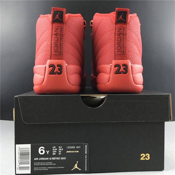 Jordan 12 Retro Gym Red 153265 601