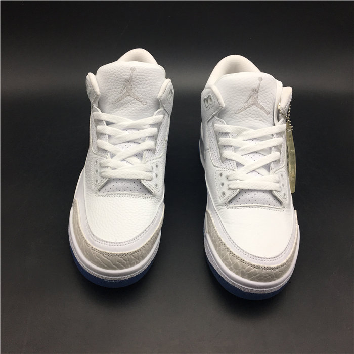 Jordan 3 Retro Pure White 136064-111