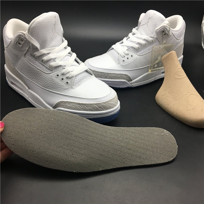 Jordan 3 Retro Pure White 136064-111