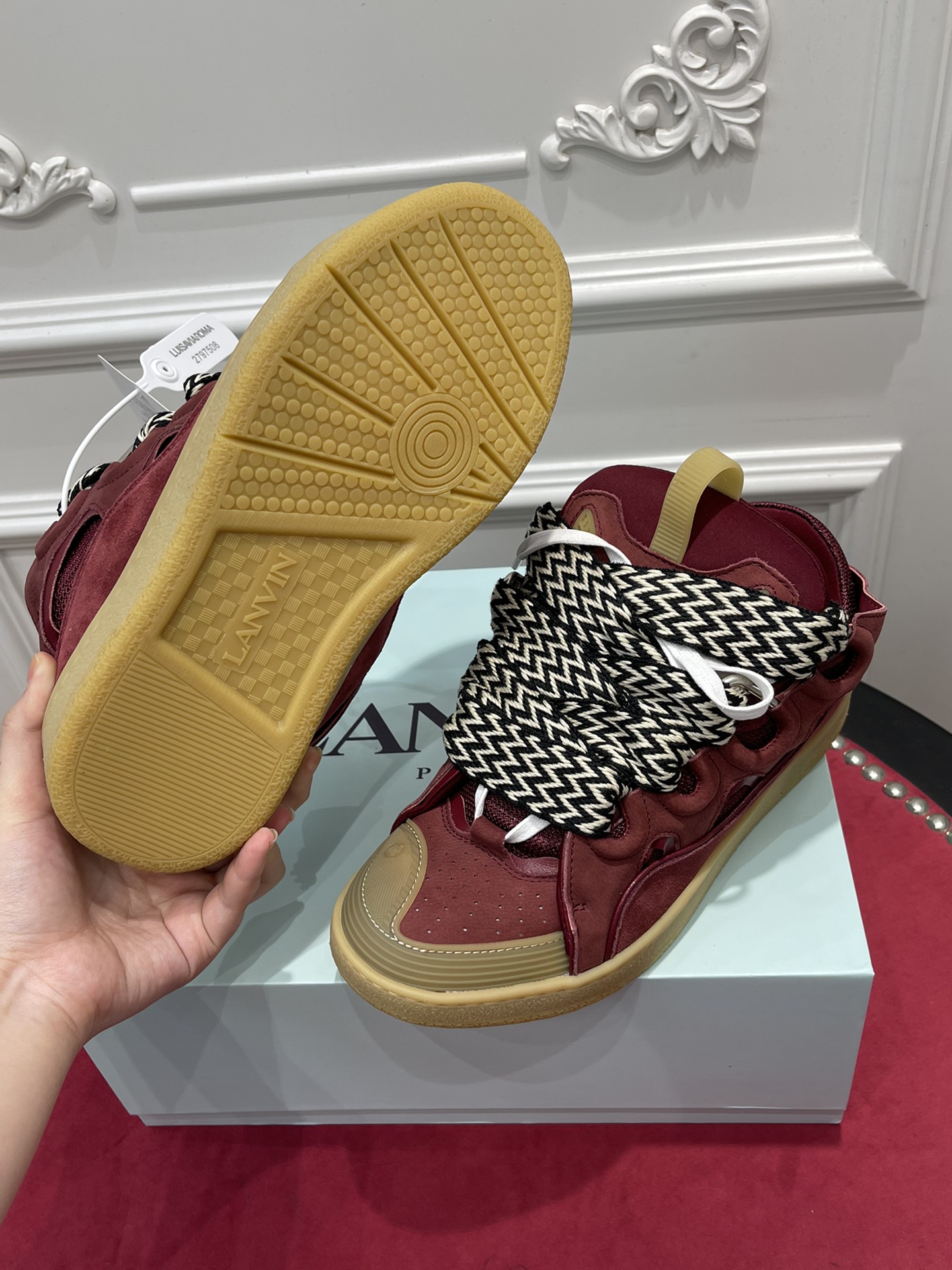 Lanvon Curb Sneaker FW-SKDK02-DRA2-A2139