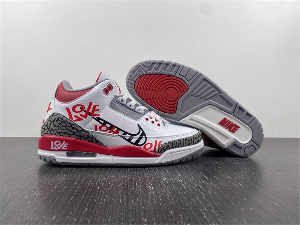 Jordan 3 Retro Fire Red