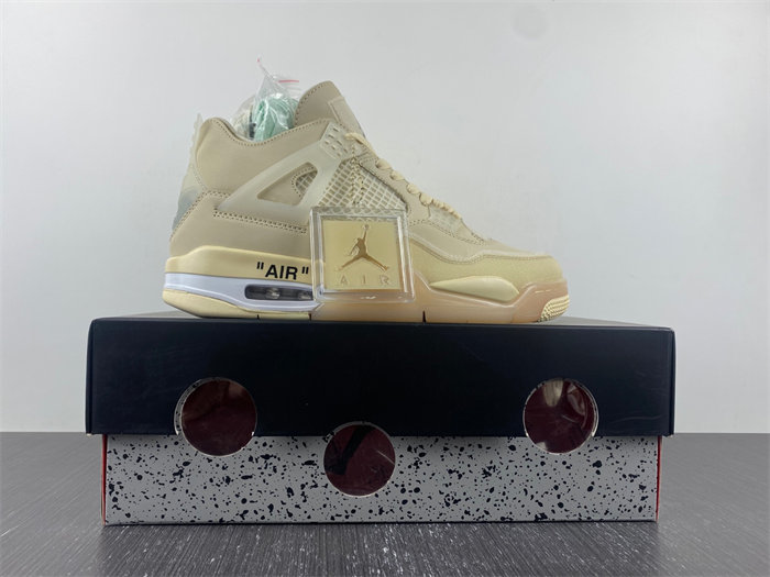 Jordan 4 Retro Off-White Sail CV9388-100