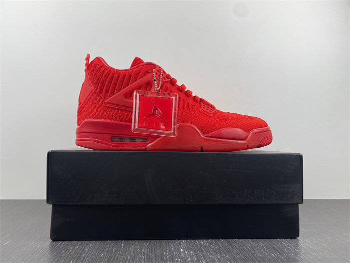 Jordan 4 Retro Flyknit Red  AQ3559-600