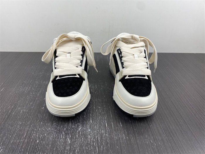 AMIRI Skel Top Low White Light Grey Black