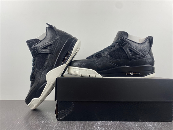Jordan 4 Retro Pony Hair Black