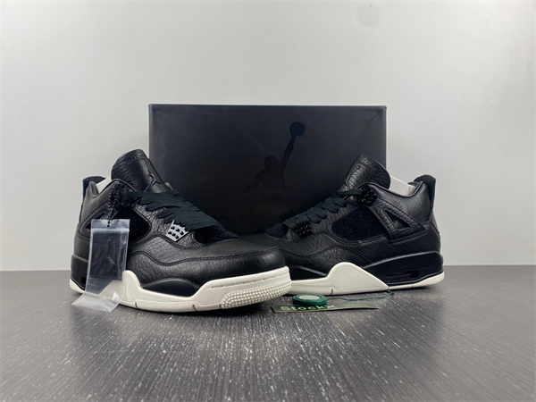 Jordan 4 Retro Pony Hair Black