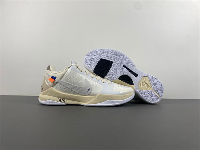2023 Nike Kobe 5 Protro Undefeated Rice White  DB4796-101