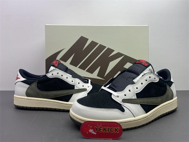 Air Jordan 1 Retro Low OG SP Travis Scott Olive DZ4137-106