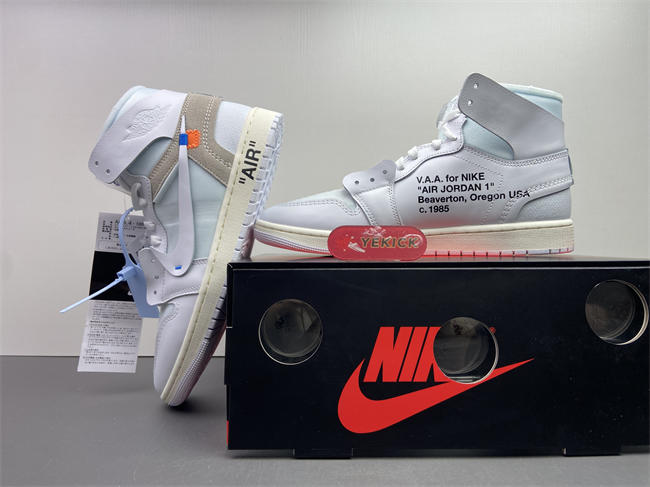 Virgil Abloh Archive x Air Jorda 1 High OG “Alaska” AA3834-100