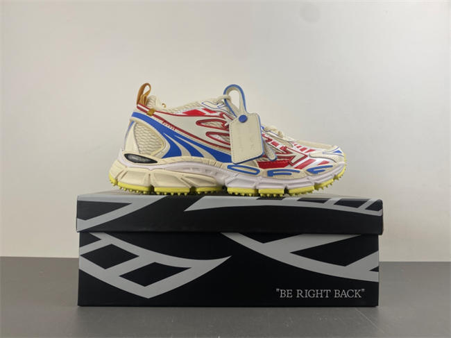 Off White 24 White Yellow Blue
