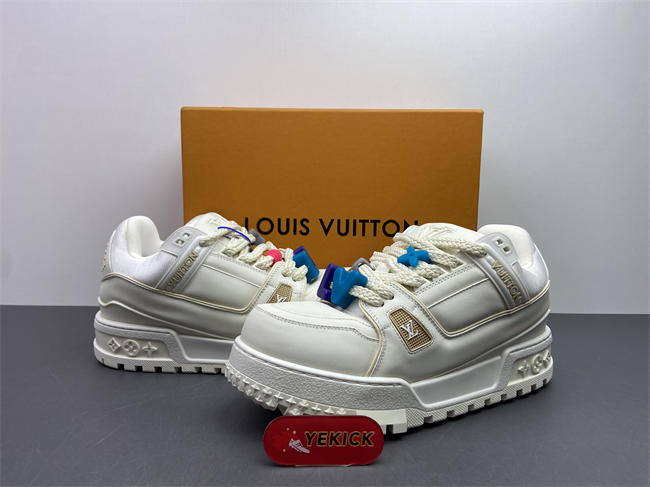 Luis Vitton LV Trainer Maxi White 1AB8RN