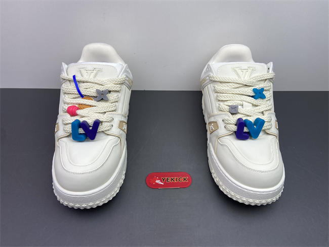 Luis Vitton LV Trainer Maxi White 1AB8RN