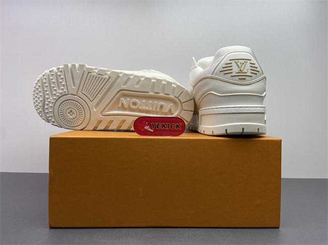 Luis Vitton LV Trainer Maxi White 1AB8RN